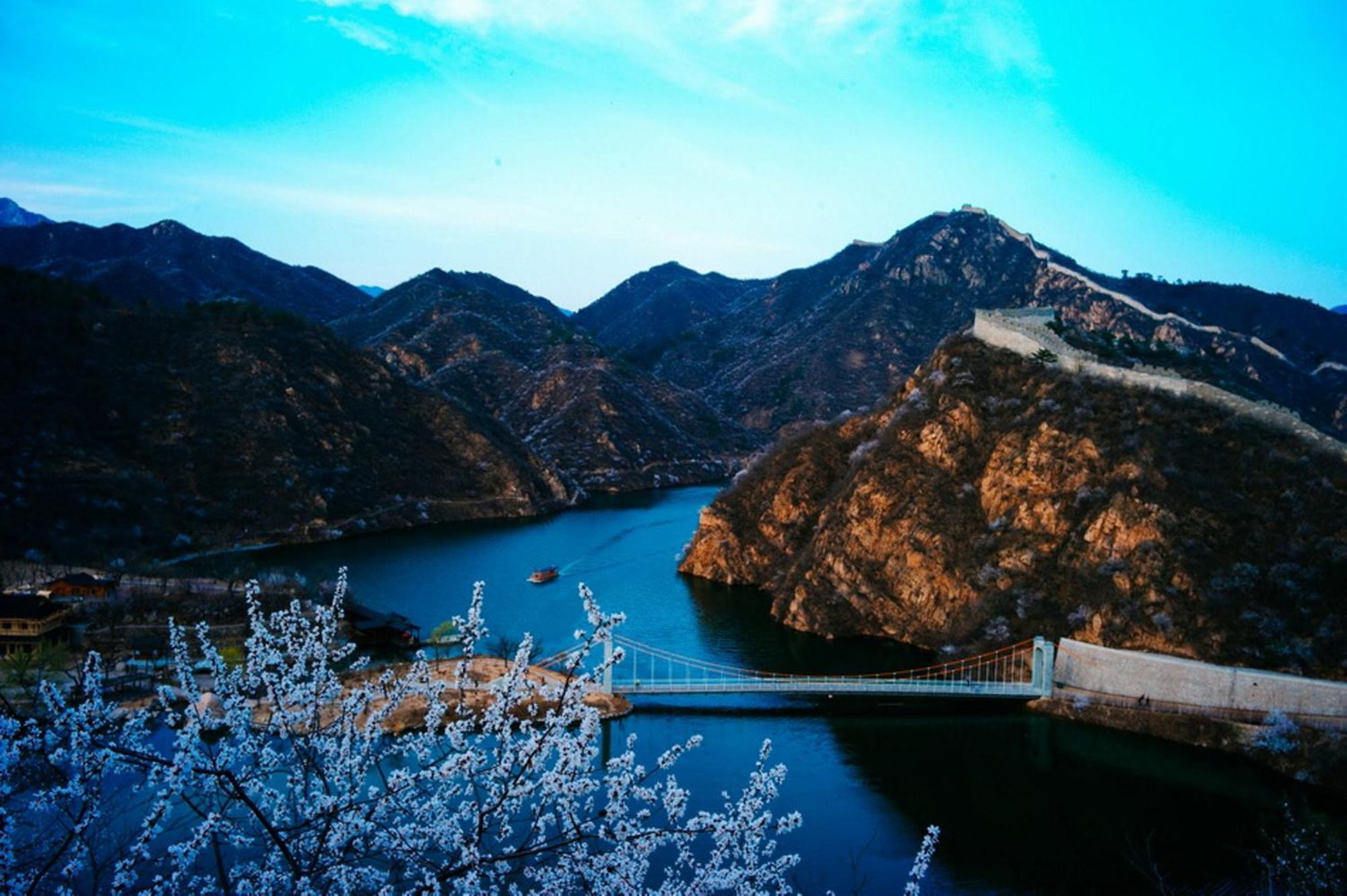 Beijing Huanghuacheng Water Great Wall Derunju Guesthouse Huajzsou Kültér fotó